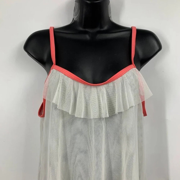 Popina Women's Mesh Pullover Spaghetti Mid Length Swim Cover  Size S‎ - Picture 4 of 10